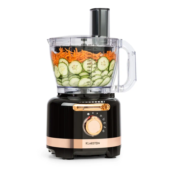 Luca 1000W 1.75L Mixér a Food Processor Černá, Klarstein, 2 965 Kč