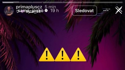 FOTO: Samuel Jaško na svém instagramu o všem informoval.