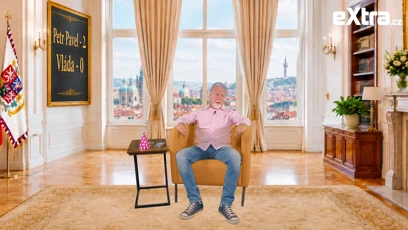 FOTO: Petr Jablonský jako Petr Pavel.