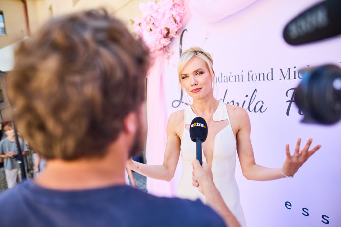 Michaela Tomanová během rozhovoru pro eXtra.cz.