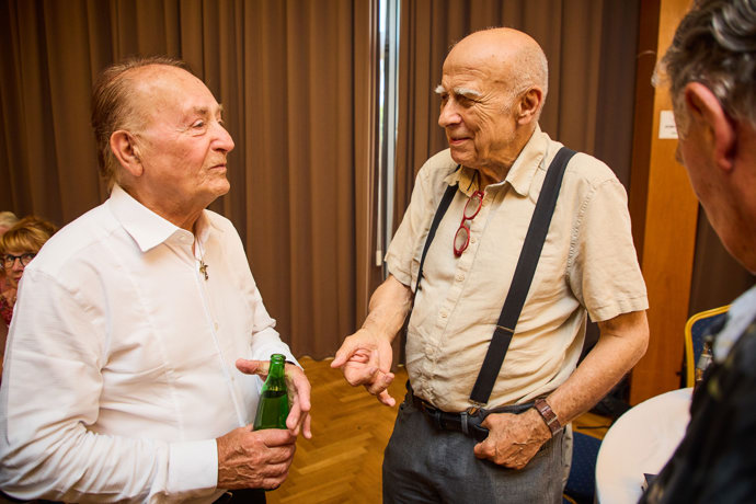 Petr Janda a Ivan Mládek.
