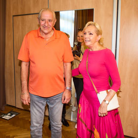 Helena Vondráčková s partnerem.