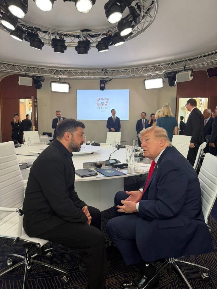 Volodymyr Zelenskyj jednal v úterý s Donaldem Trumpem.