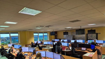 FOTO: Operační středisko hasičů v Královéhradeckém kraji jelo pod náporem stovek telefonátů na maximum.