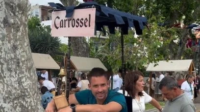 FOTO: Tomáš Plekanec roztáčel kolotoč.