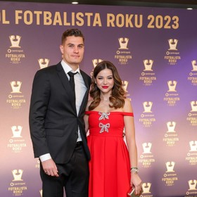 Patrik s manželkou Patrik s manželkou