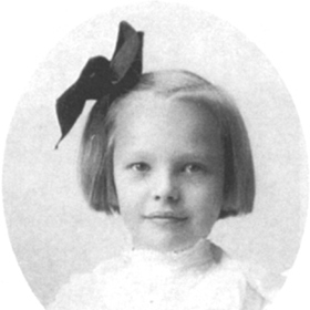 Amelia Earhart jako dítě Amelia Earhart jako dítě