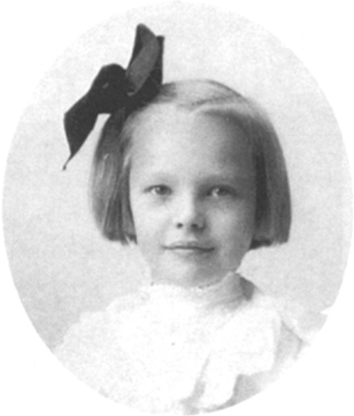 Amelia Earhart jako dítě Amelia Earhart jako dítě