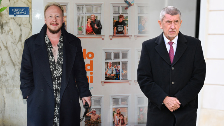 Štěpán Kozub a Andrej Babiš