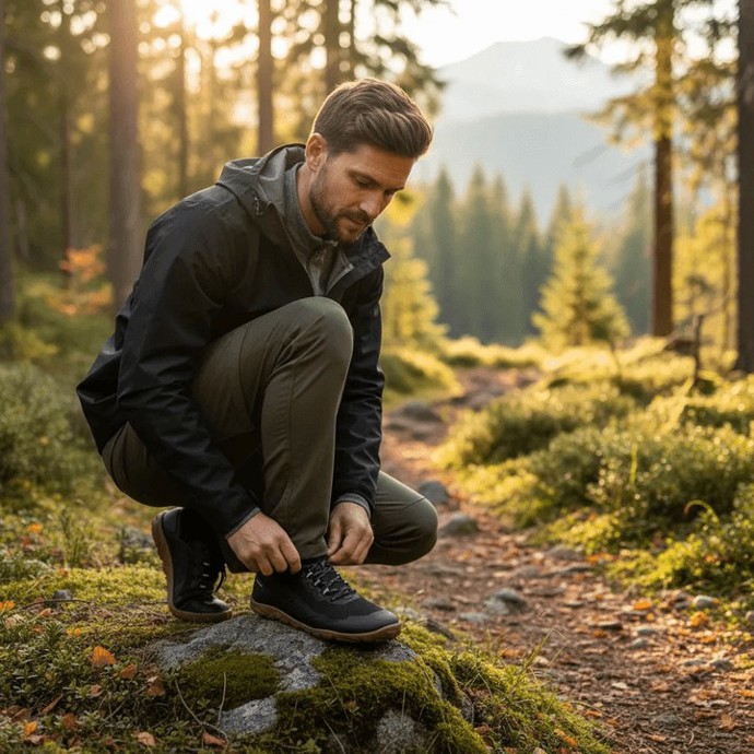 Barefoot outdoorové boty GROUNDIES All Terrain Low 2.0, 3749 Kč, NaBOSo.cz