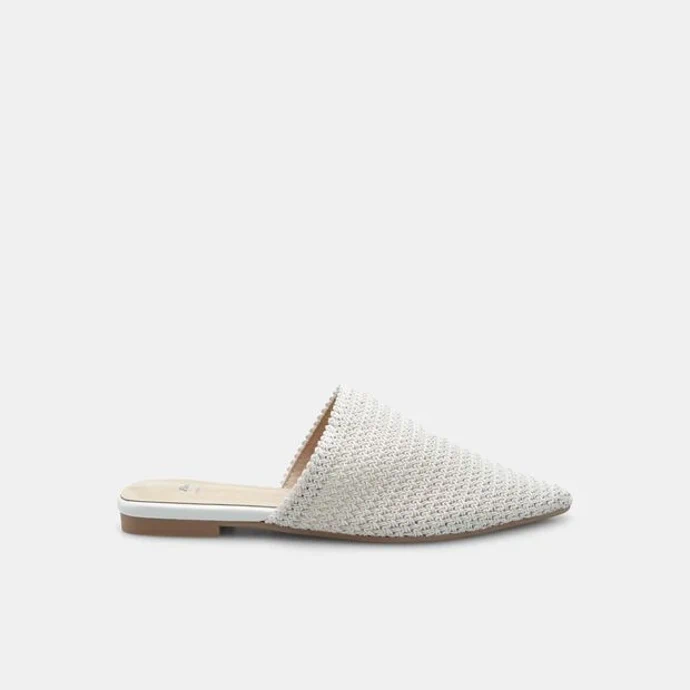 Proplétané mules pantofle, Baťa, 499 Kč