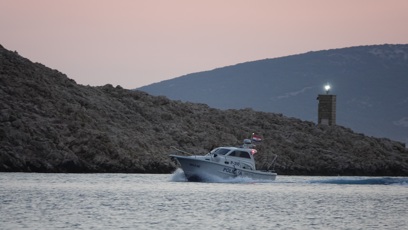 FOTO: Policie v Chorvatsku.