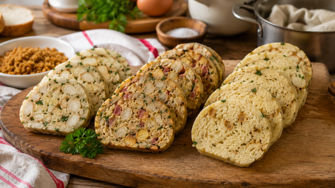 Recept na tři druhy knedlíků