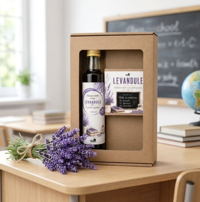 Dárková sada Levandulové potěšení, 199 Kč, prodává Natur Produkt