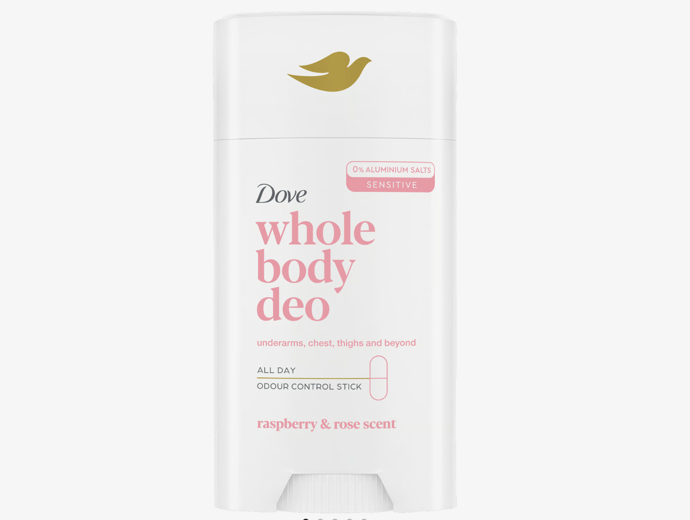 Dove celotělový deodorant, 149 Kč, prodává Rohlík