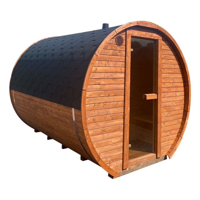 Dřevěná sudová sauna RELAX, 157 990 Kč, Stolárna na statku Dřevěná sudová sauna RELAX, 157 990 Kč, Stolárna na statku