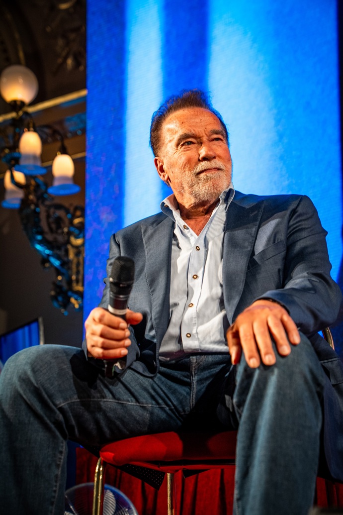 Arnold Schwarzenegger je otcem tří synů. 