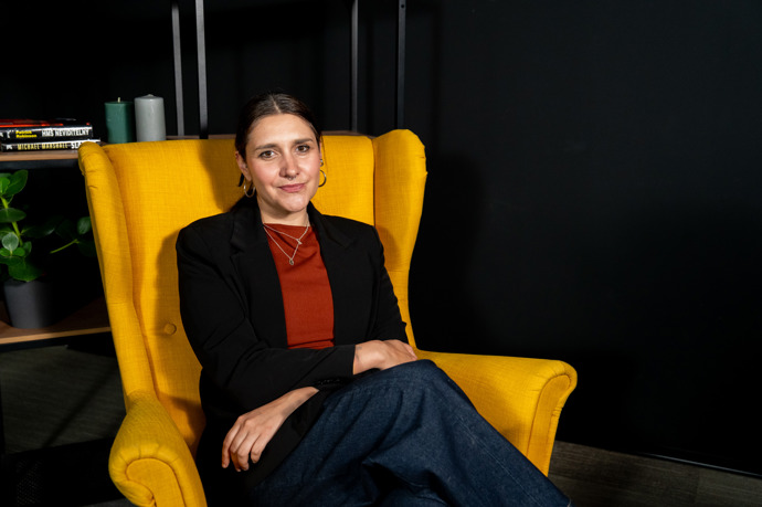 Extra host Apolena Rychlíková.