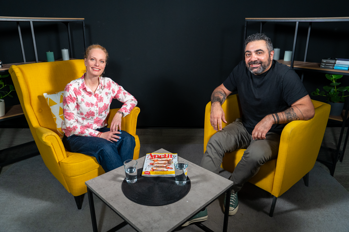 Kristina Kloubková v pořadu eXtra host. 