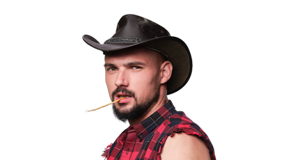 FOTO: Dřevorubec Filip Valný.
