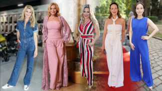 Nejkrásnější letní overaly českých hvězd: Tereza Kostková odhalila ramena, Iveta Lutovská si oblíbila denim