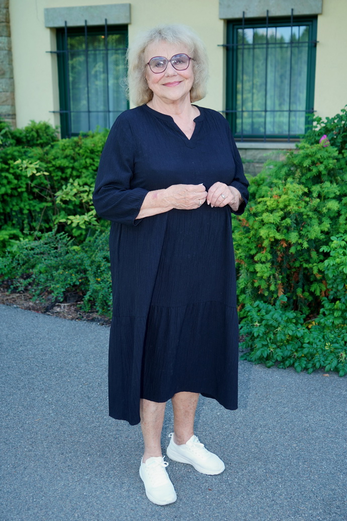 Iva Hüttnerová vsadila na ležérnost a pohodlí.