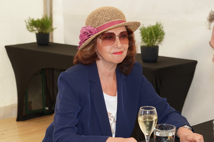 Moderátorka Saskia Burešová. 