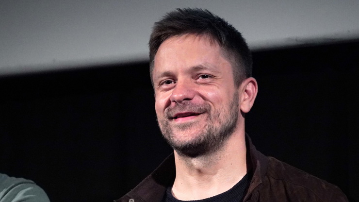 Jiří Mádl na předpremiéře filmu Džob.