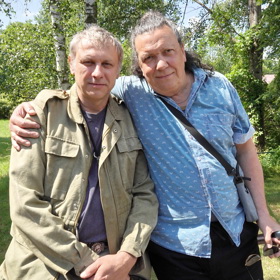 Igor Chmela je nejméně nápadným členem známé Partičky. Na snímku s kolegou Richardem Genzerem.