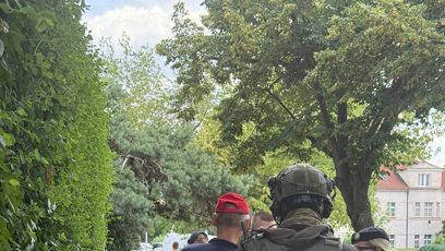 FOTO: Dopadení nebezpečného muže v Praze.
