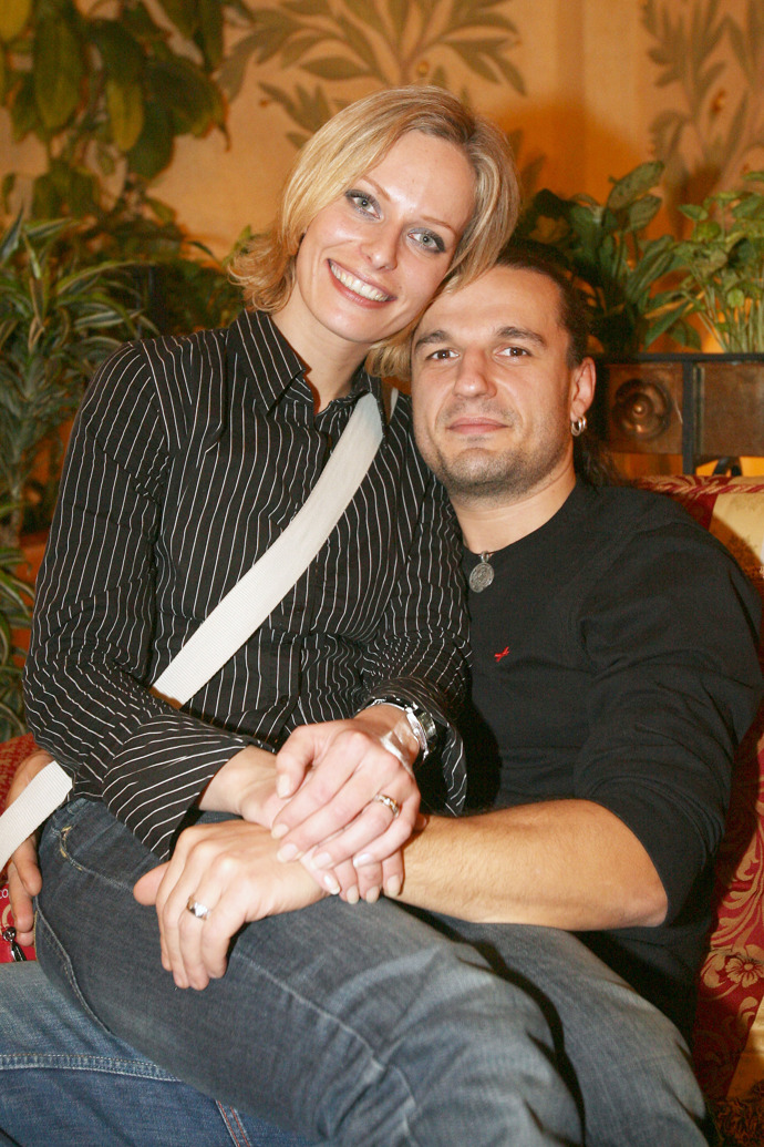 Se zpěvákem Alanem Bastienem byla Kristina dva roky v manželství