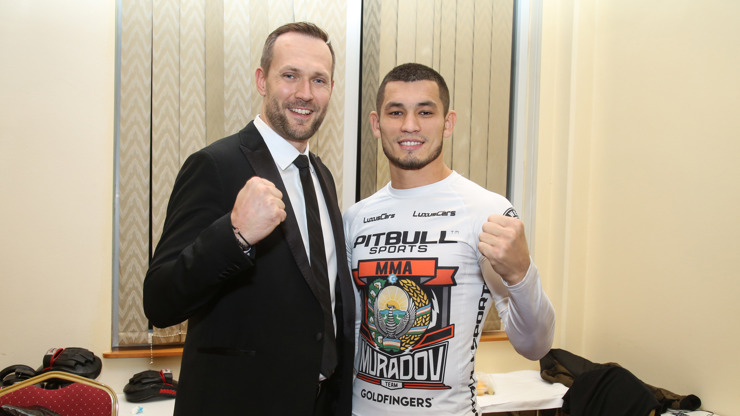 Makhmud Muradov a Ondřej Novotný