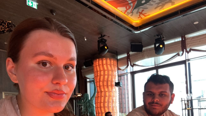 FOTO: Tereza Šulganová s přítelem.