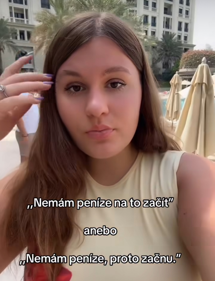 Tereza Šulganová vydělává.
