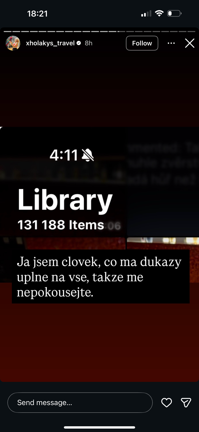 Xholakys je prý vybavena důkazy.
