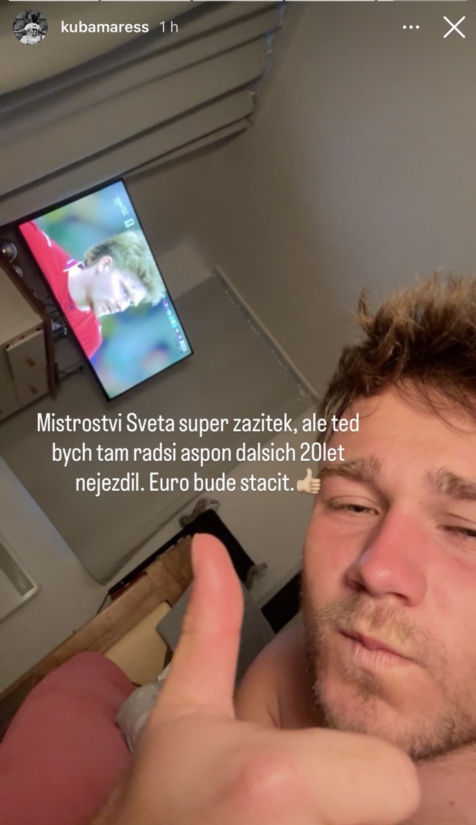 Jakub Mareš se pustil do české repre.