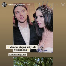 Kateřina sdílel archivní snímek.