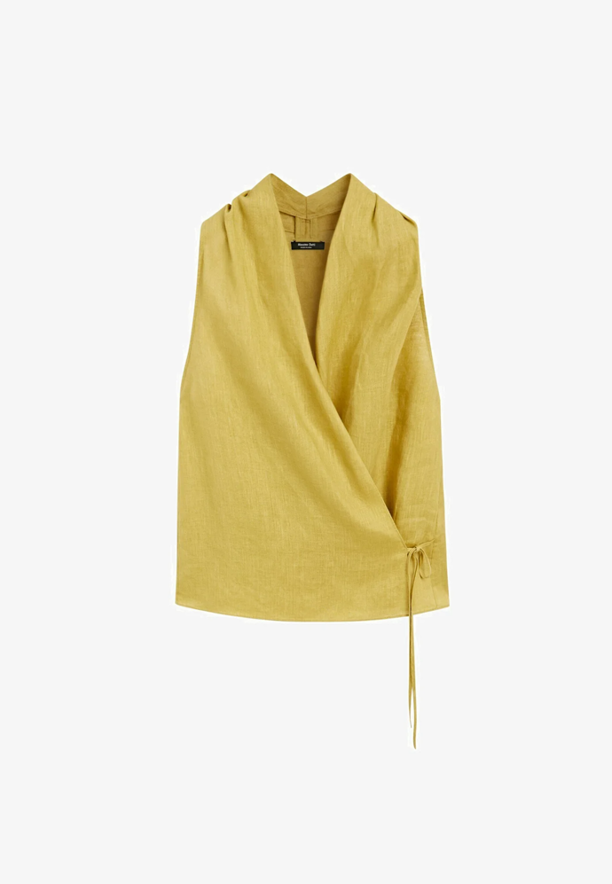 Lněná blůza, Massimo Dutti, 1599 Kč
