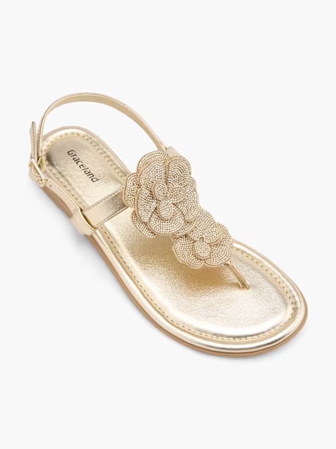 Sandály s oddělenými prsty, Deichmann, 599 Kč