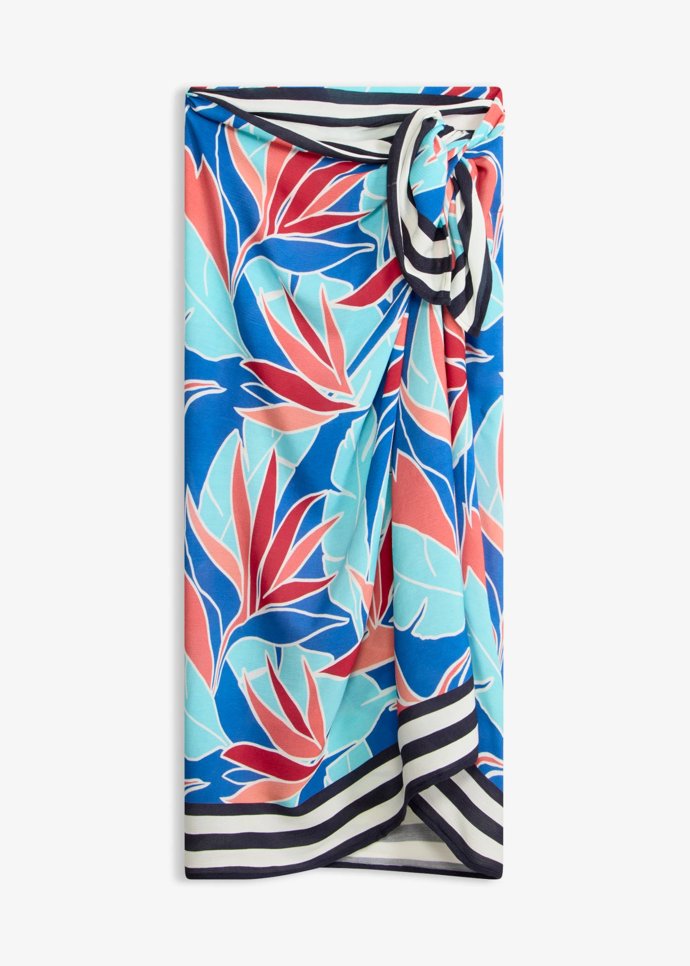 Plážové pareo ze splývavé viskózy, Bonprix, 579 Kč