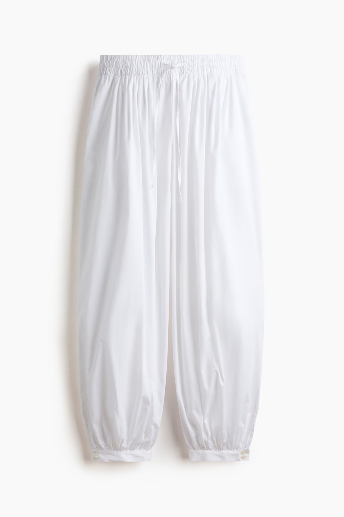 Bavlněné balonové kalhoty, H&M, 859 Kč