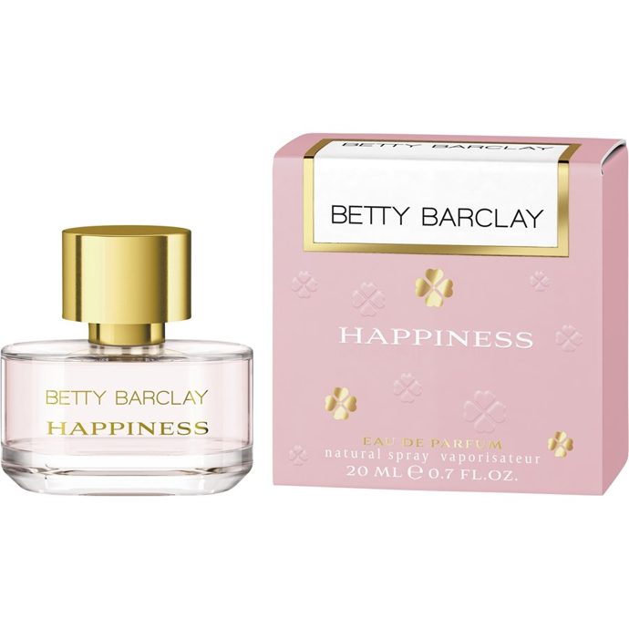 Parfémová voda Happiness od Betty Barclay začíná pikantní vrchní nótou šťavnatého ovoce. Poté se rozvoní srdce plné jemných květinových tónů. Základní tóny ambry a pižma dodávají vůni smyslnou hloubku a vytrvalost, která vydrží po celý den. Parfém vás vyjde na 599 Kč.