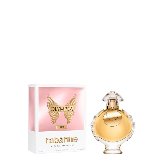 OLYMPÉA Elixir od Rabanne se otevírá šťavnatým ananasem, který přináší jiskřivou svěžest a letní lehkost. V srdci rozkvétá elegantní jasmín. Smyslný základ z tropického monoi dodává kompozici hřejivou, exotickou hloubku. Vůni můžete pořídit od 1 749 Kč.