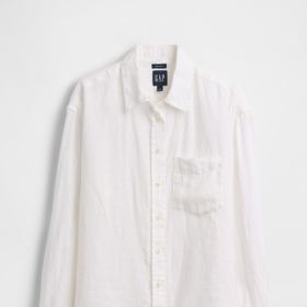 Lněná oversize košile, GAP,  1999 Kč