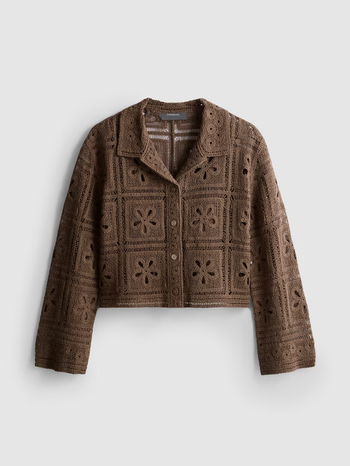Háčkovaný shacket, Primark, 650 Kč
