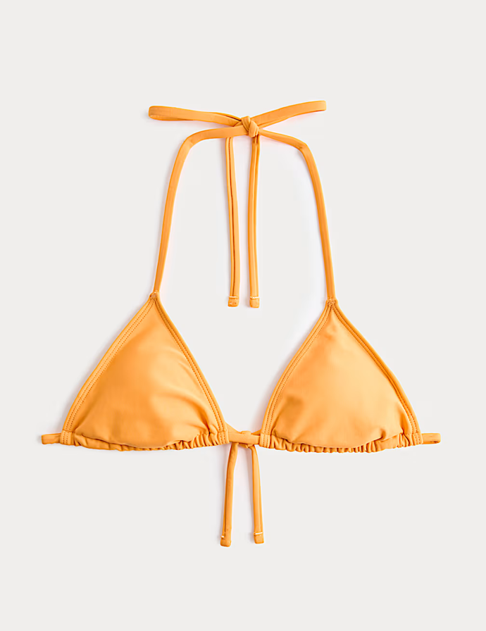 Řasený trojúhelníkový bikinový top, Marks&Spencer, 349 Kč