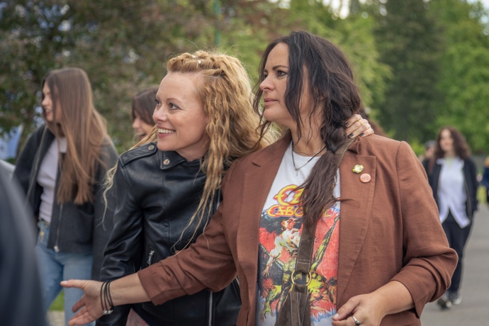Jitka Čvančarová a Linda Rybová vypadají znovu jako teenagerky.