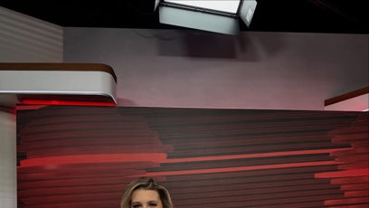 FOTO: Kristýna Bezděková za pultem.