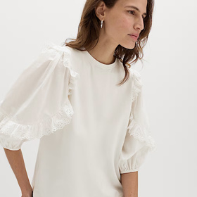 Krémový top, Marks&Spencer, 899 Kč