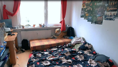 FOTO: Jaroslav Krempaský měl doma pěkný nepořádek.